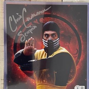 8X10 autographed photo of Chris Casamassa